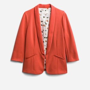 Hannah Modal Scuba Blazer- Skies are Blue